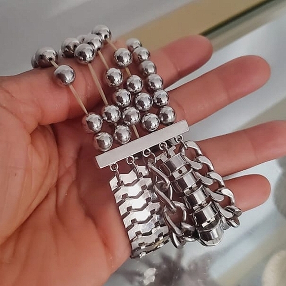 Vintage Handmade unisex rope chain Bracelet. 🌴 - Picture 1 of 3